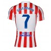 Herren Fußballbekleidung Atletico Madrid Antoine Griezmann #7 Heimtrikot 2025-26 Kurzarm